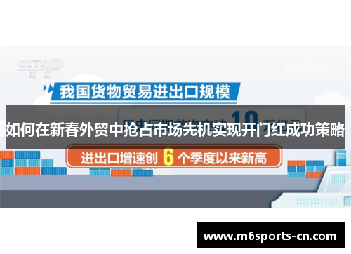 如何在新春外贸中抢占市场先机实现开门红成功策略