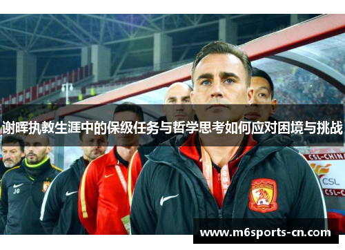 谢晖执教生涯中的保级任务与哲学思考如何应对困境与挑战